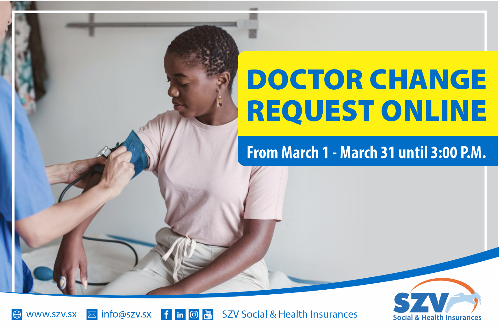 REQUEST DOCTOR CHANGE - MARCH 2025